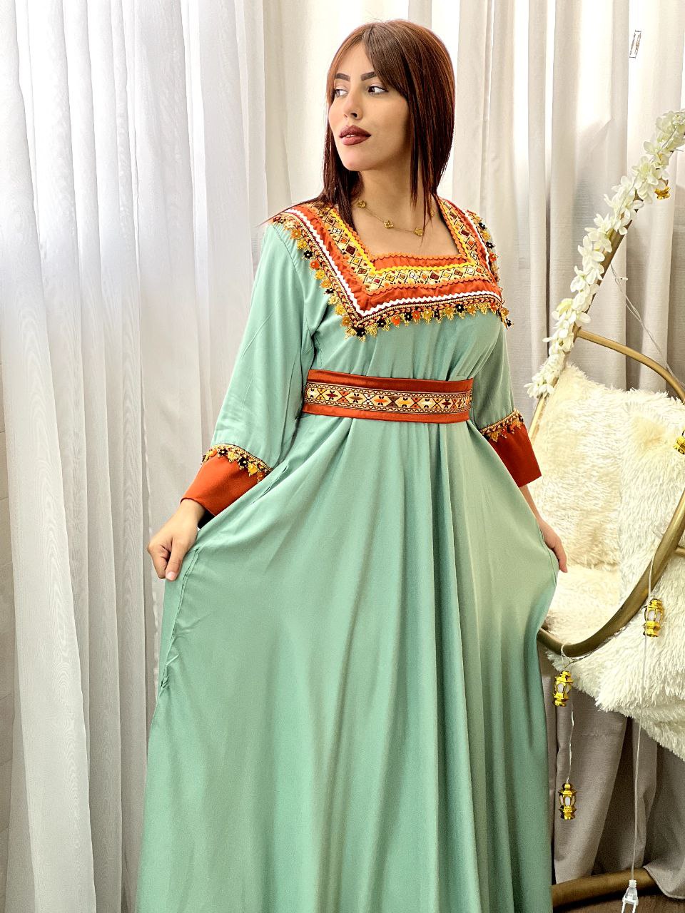 Robe Modéle Thiziri Vert