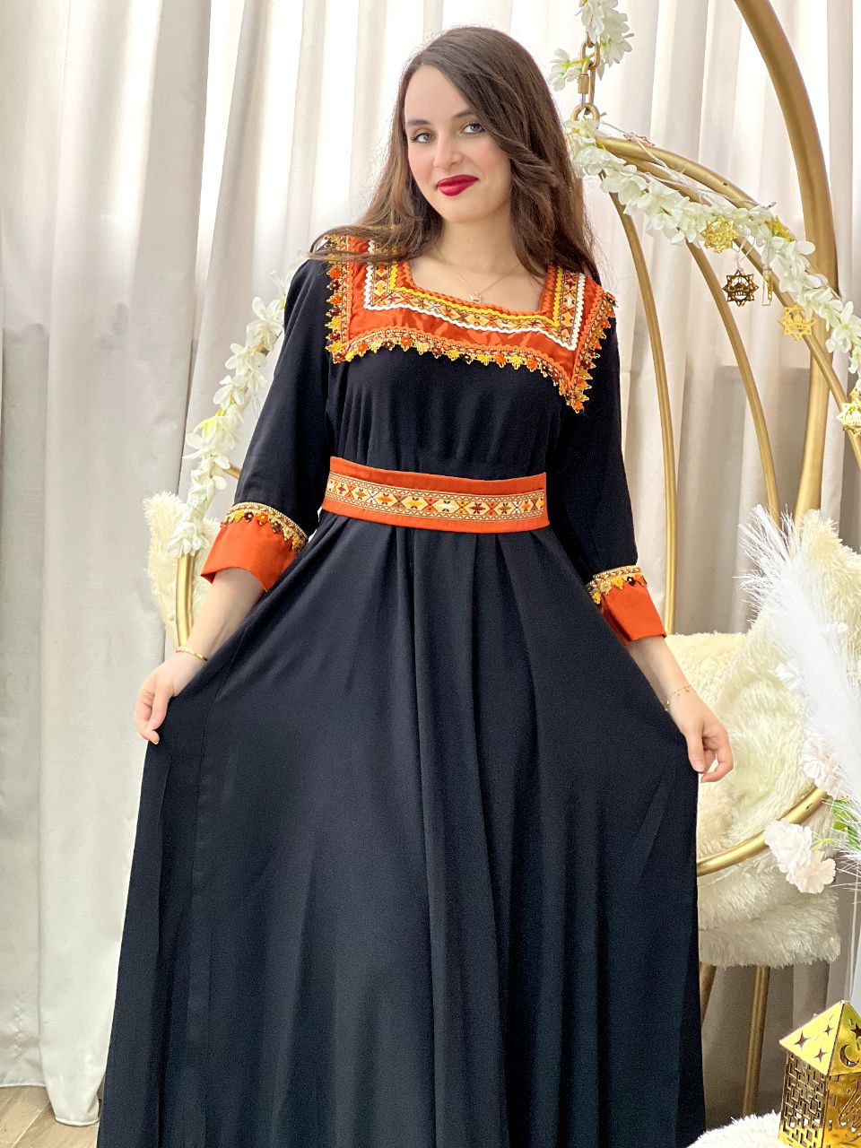 Robe Modéle Thiziri Noir