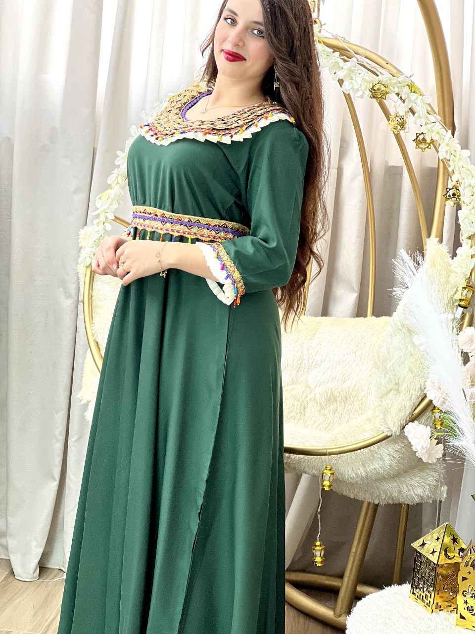 Robe Modéle Tilisa Vert