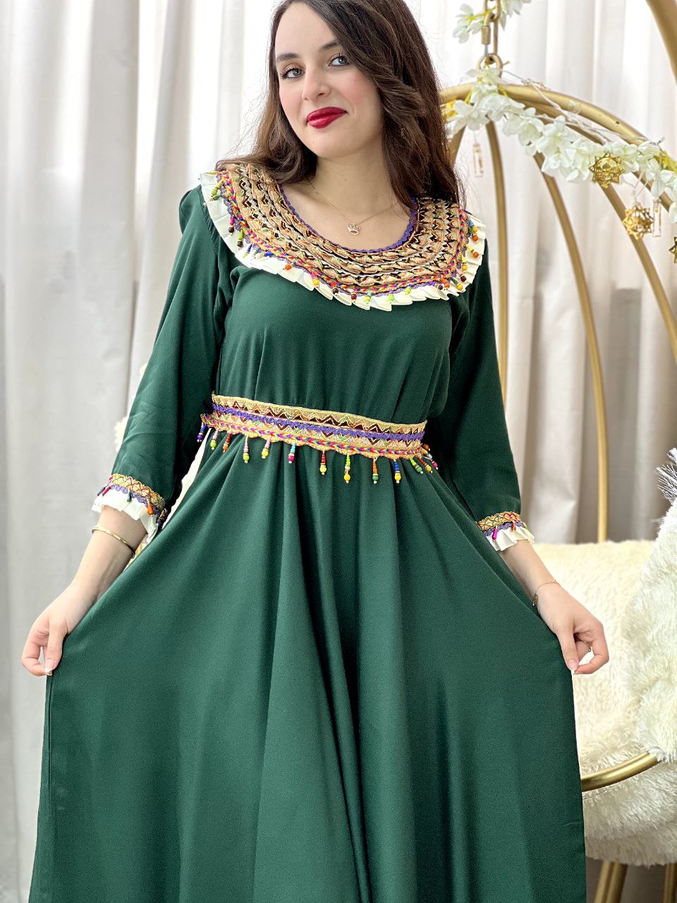 Robe Modéle Tilisa Vert