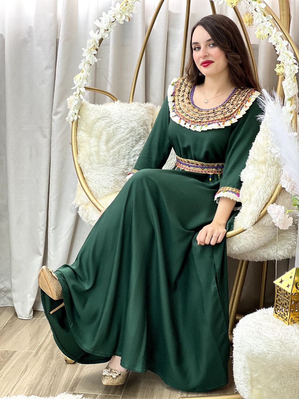 Robe Modéle Tilisa Vert