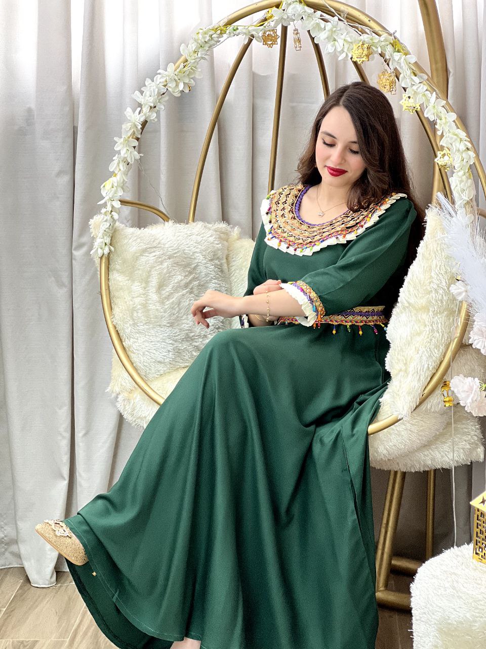 Robe Modéle Tilisa Vert