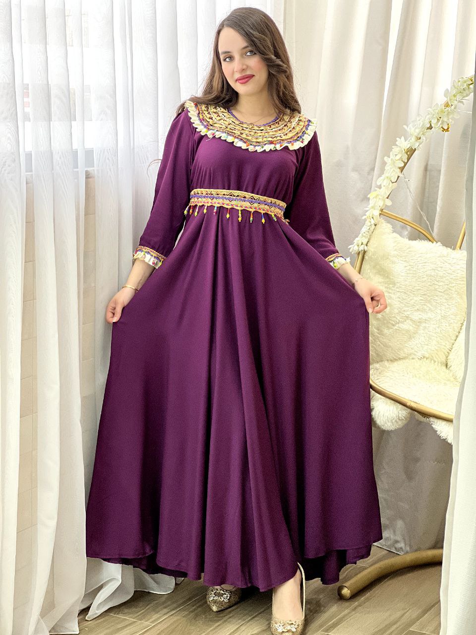 Robe Modéle Tilisa Mouve