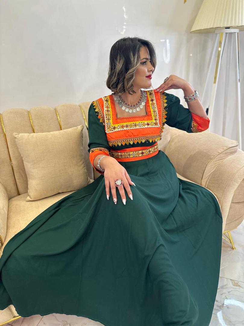 Robe Modéle Thiziri Vert